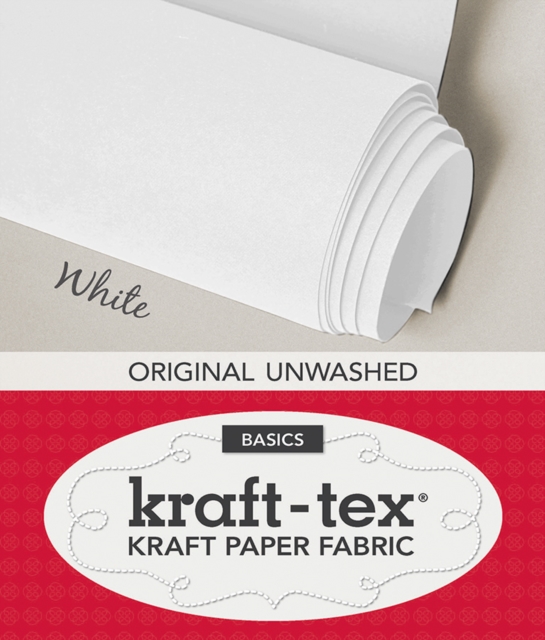 kraft-tex (TM) Basics Roll, White : Kraft Paper Fabric, General merchandise Book