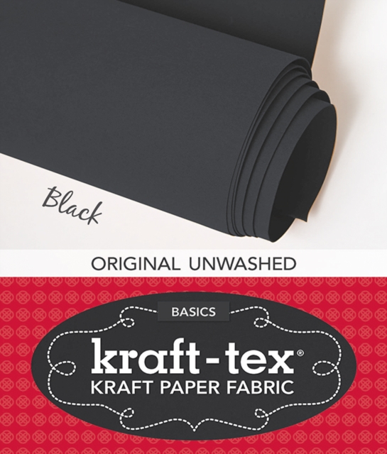 kraft-tex (TM) Basics Roll, Black : Kraft Paper Fabric, General merchandise Book