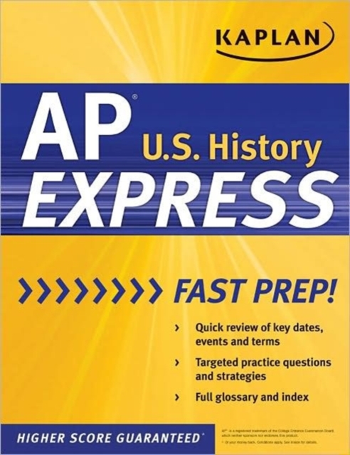 Kaplan  AP U.S. History Express, Paperback Book