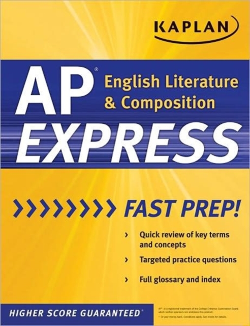 Kaplan AP English Literature and Composition Express, Paperback Book