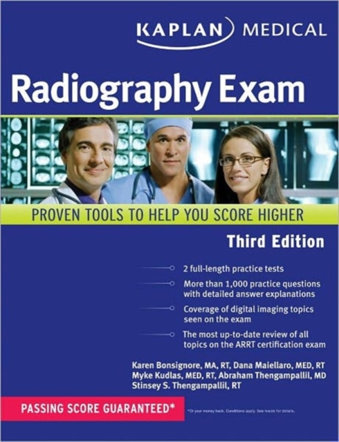 Kaplan Medical Radiography Exam, Paperback Book