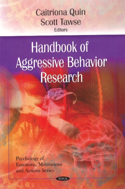 Handbook of Aggressive Behavior Research, Hardback Book