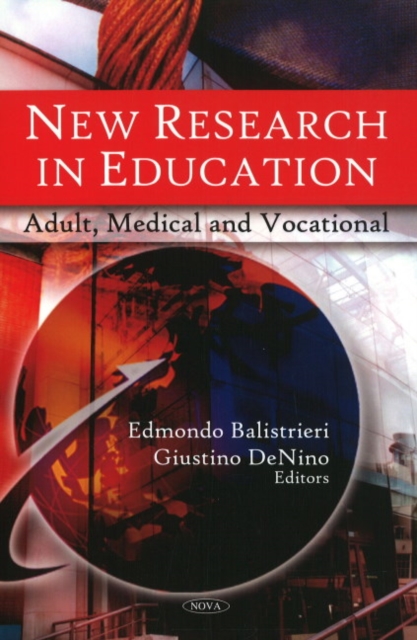 New Research in Education : Adult, Medical & Vocational, Hardback Book