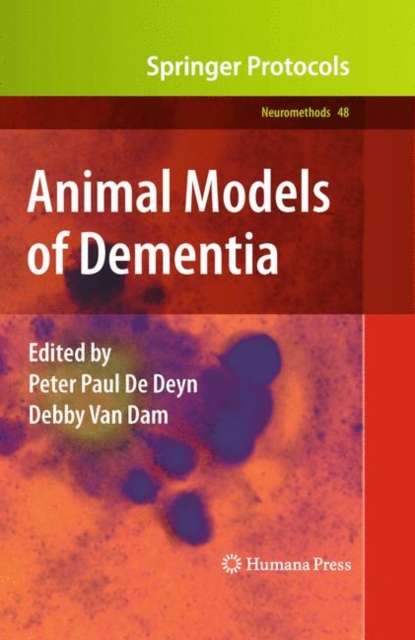 Animal Models of Dementia, Hardback Book
