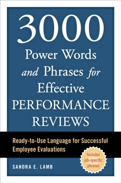3000 Power Words and Phrases for Effective Performance Reviews, EPUB eBook