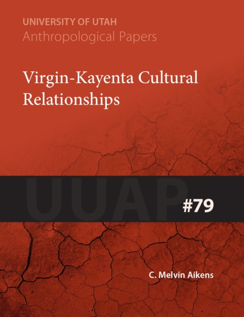 Virgin-Kayenta Cultural Relationships, Paperback / softback Book
