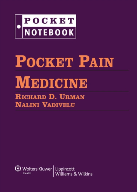 Pocket Pain Medicine, Spiral bound Book