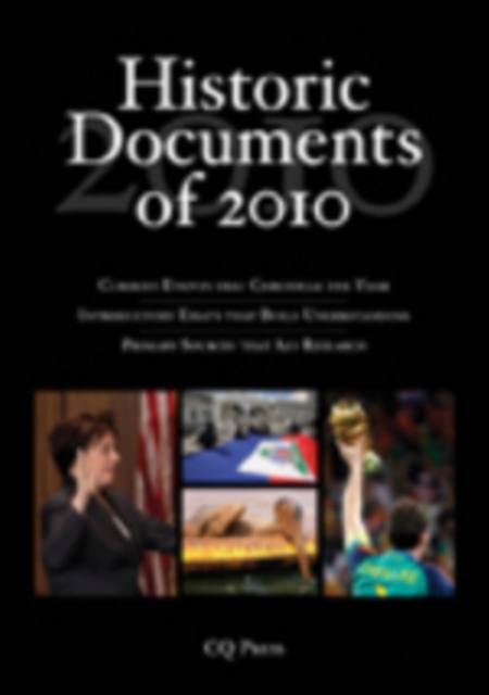 Historic Documents of 2010, Hardback Book