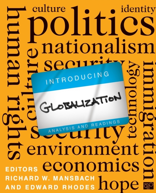 Introducing Globalization : Analysis and Readings, Paperback / softback Book