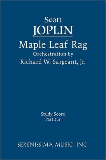 Maple Leaf Rag : Study Score, Paperback / softback Book