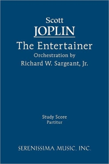The Entertainer : Study score, Paperback / softback Book