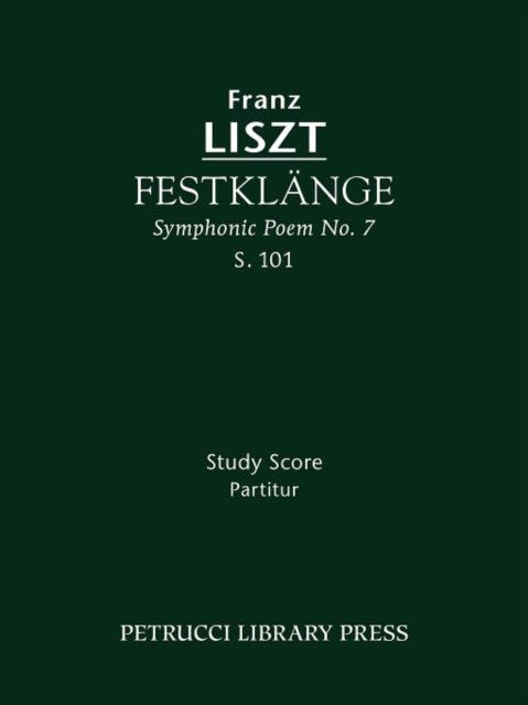Festklange, S.101 : Study score, Paperback / softback Book