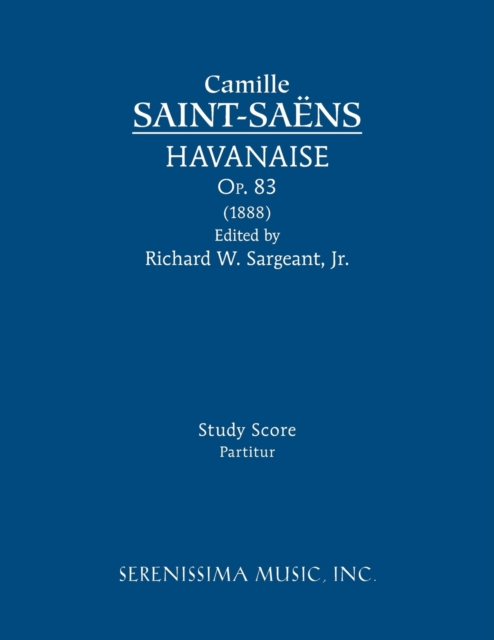 Havanaise, Op.83 : Study Score, Paperback / softback Book
