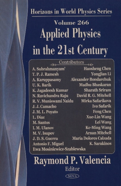 Applied Physics in the 21st Century, Hardback Book