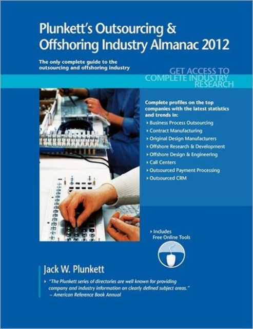 Plunkett's Outsourcing & Offshoring Industry Almanac 2012, Paperback / softback Book