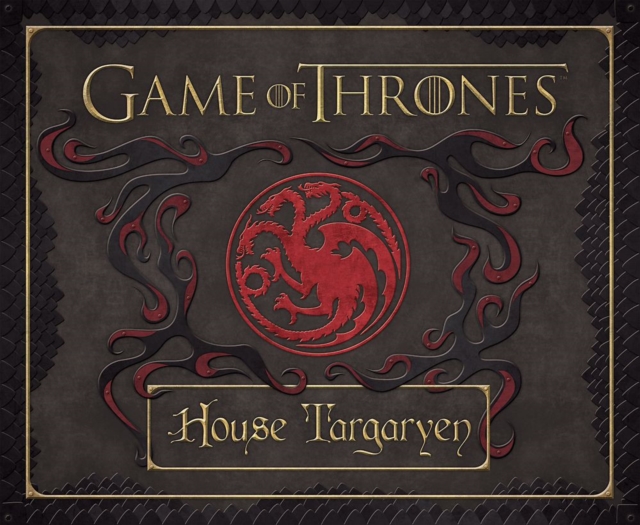 Game of Thrones: House Targaryen Deluxe Stationery Set, Hardback Book