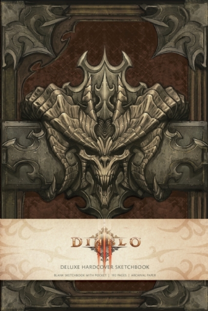Diablo III: Hardcover Blank Sketchbook, Hardback Book