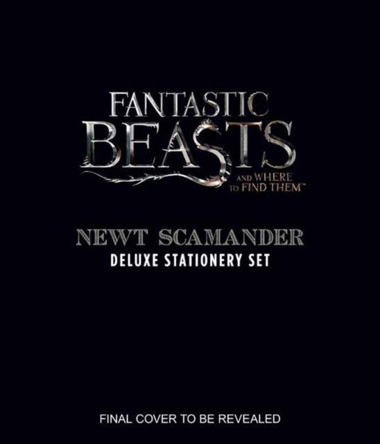 Fantastic Beasts and Where to Find Them: Newt Scamander Deluxe Stationery Set, Hardback Book