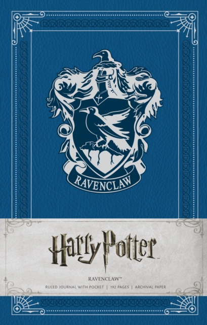 Harry Potter: Ravenclaw Hardcover Ruled Journal, Hardback Book