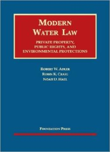 Modern Water Law, Hardback Book