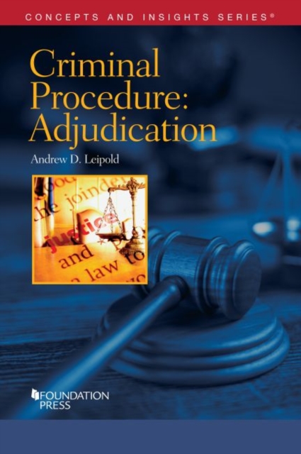 Criminal Procedure-Adjudication, Paperback / softback Book