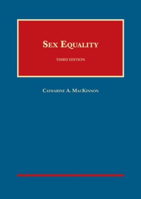 Sex Equality, Hardback Book