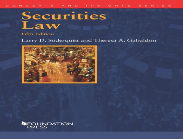 Securities Law, Paperback / softback Book