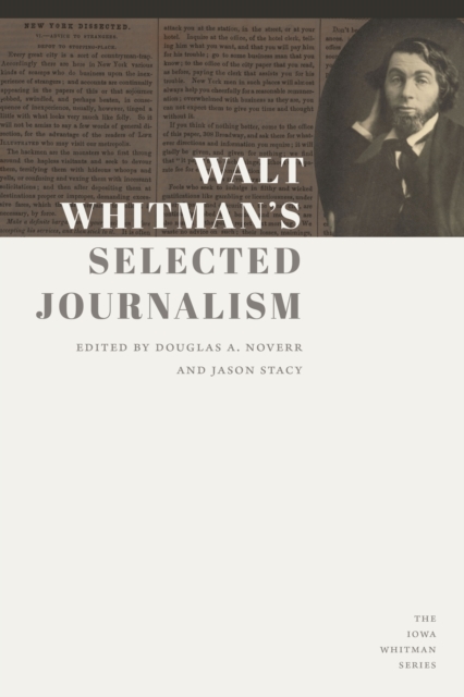 Walt Whitman's Selected Journalism, PDF eBook