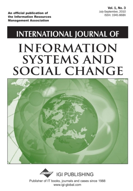 International Journal of Information Systems and Social Change, Paperback / softback Book