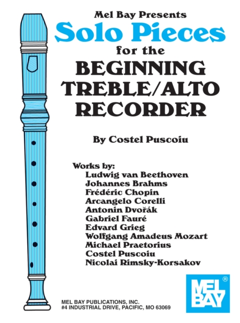 Solo Pieces for the Beginning Treble/Alto Recorder, PDF eBook