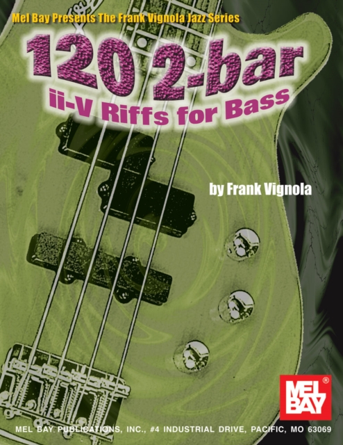 120 2-bar ii-V Riffs for Bass, PDF eBook