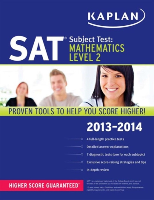 Kaplan SAT Subject Test Mathematics Level 2, Paperback Book
