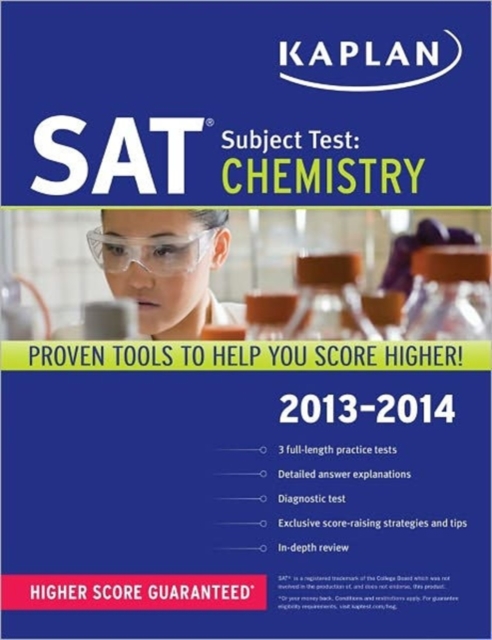 Kaplan SAT Subject Test Chemistry, Paperback Book