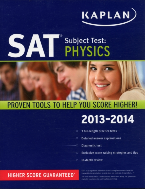 Kaplan SAT Subject Test Physics, Paperback Book