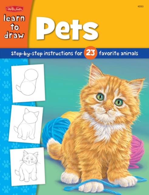 Pets : Step-by-step instructions for 23 favorite animals, EPUB eBook