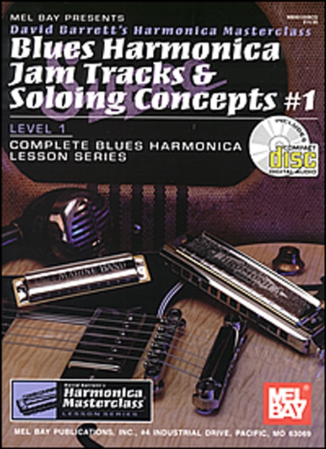 Blues Harmonica Jam Tracks & Soloing Concepts #1, PDF eBook