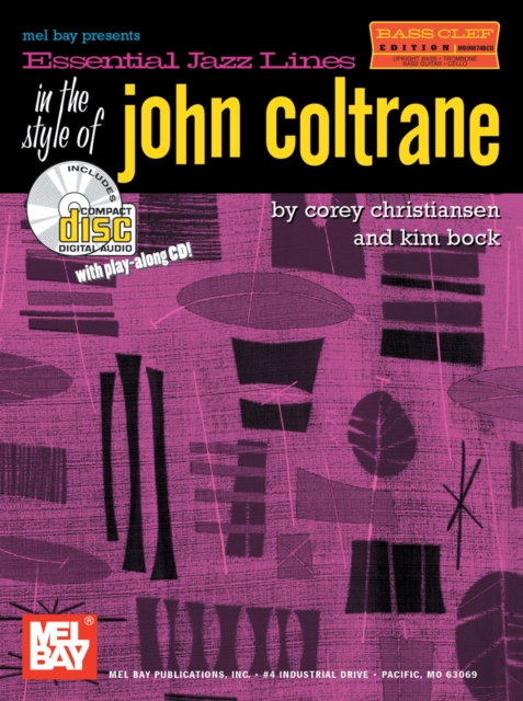 Essential Jazz Lines in the Style of John Coltrane, Bass Clef Edition, PDF eBook