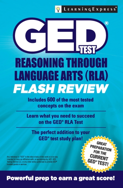 GED Test RLA Flash Review, EPUB eBook