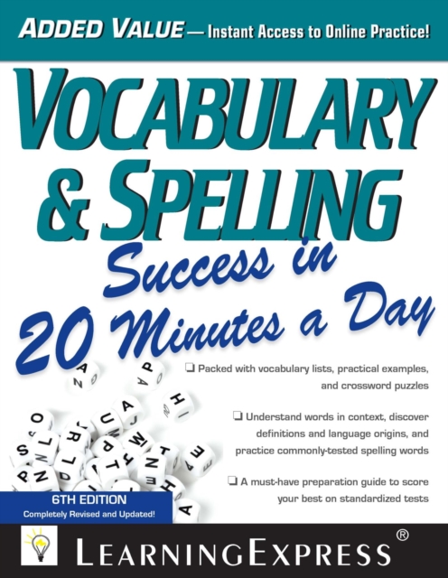 Vocabulary & Spelling Success in 20 Minutes a Day, EPUB eBook