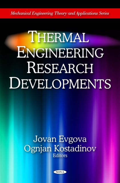 Thermal Engineering Research Developments, PDF eBook