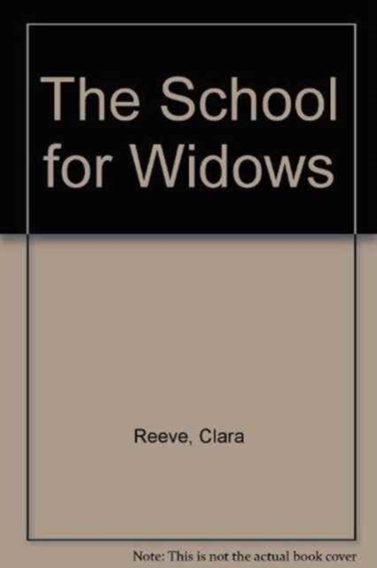 The School for Widows, Hardback Book