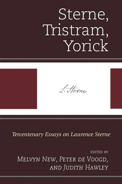 Sterne, Tristram, Yorick : Tercentenary Essays on Laurence Sterne, Hardback Book