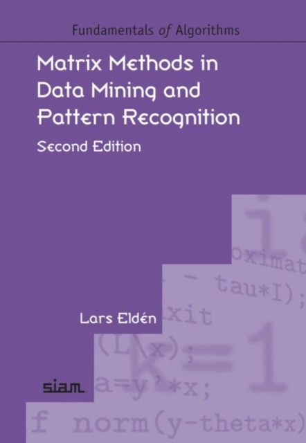 Matrix Methods in Data Mining and Pattern Recognition, Paperback / softback Book