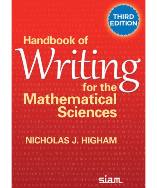 Handbook of Writing for the Mathematical Sciences, Paperback / softback Book
