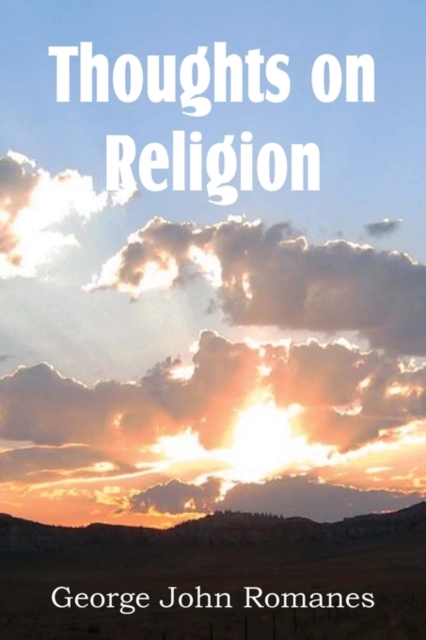 Thoughts on Religion, Paperback Book