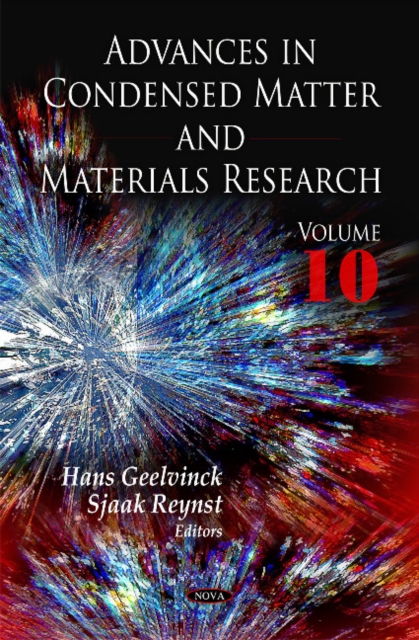 Advances in Condensed Matter & Materials Research : Volume 10, Hardback Book
