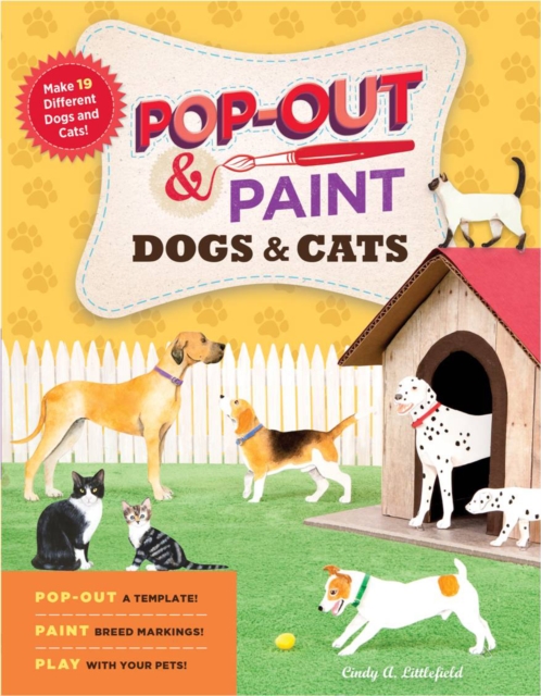 Pop-Out and Paint Dogs and Cats, Paperback / softback Book