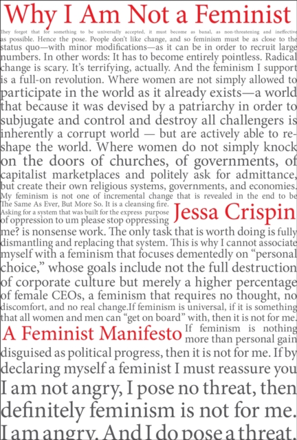 Why I Am Not a Feminist, EPUB eBook