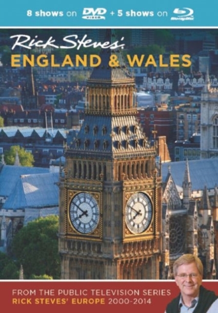 Rick Steves' England & Wales DVD & Blu-Ray 2000-2014, DVD video Book
