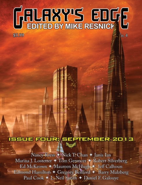 Galaxy's Edge Magazine : Issue 4, September 2013, Paperback / softback Book